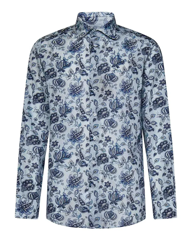 Etro Hemd - Blau Blau