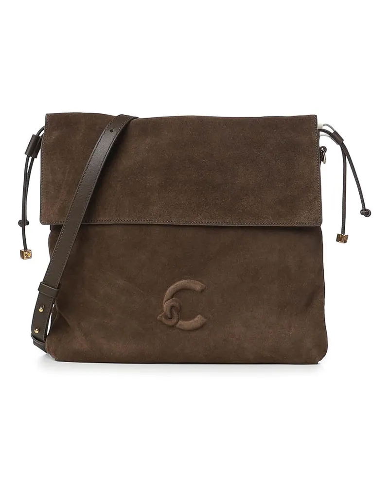 Coccinelle Schultertasche - Taupe Taupe