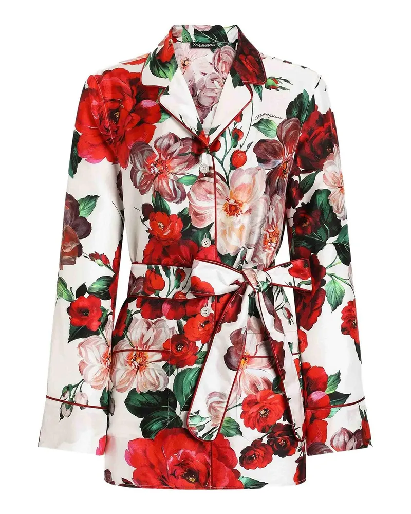 Dolce & Gabbana Hemd - Weiß Bunt