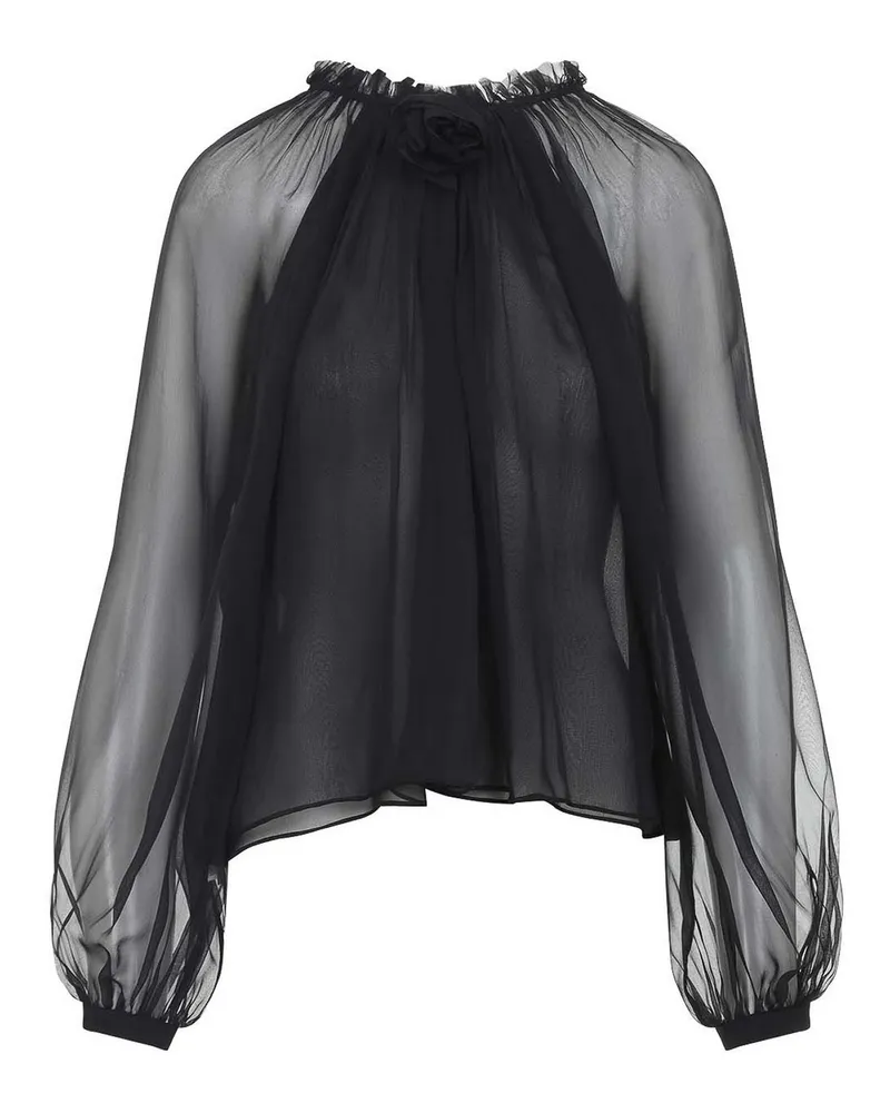 Alberta Ferretti Bluse - Schwarz Schwarz