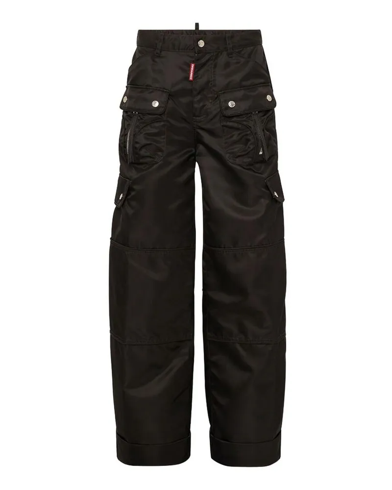 Dsquared2 Straight Leg Jeans - Schwarz Schwarz