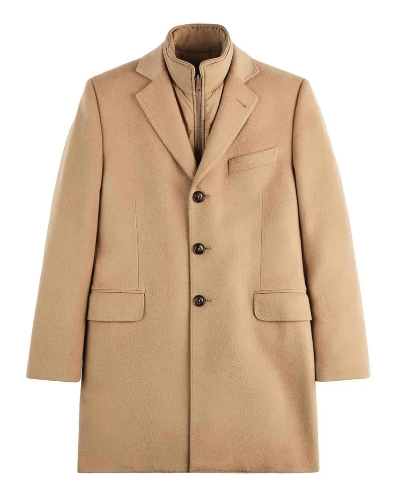 Fay Kurzer Mantel - Camel Camel