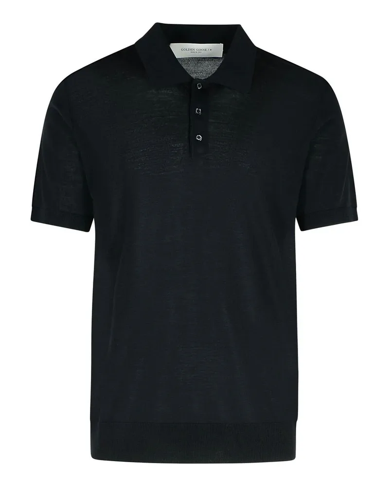 Golden Goose Poloshirt - Schwarz Schwarz