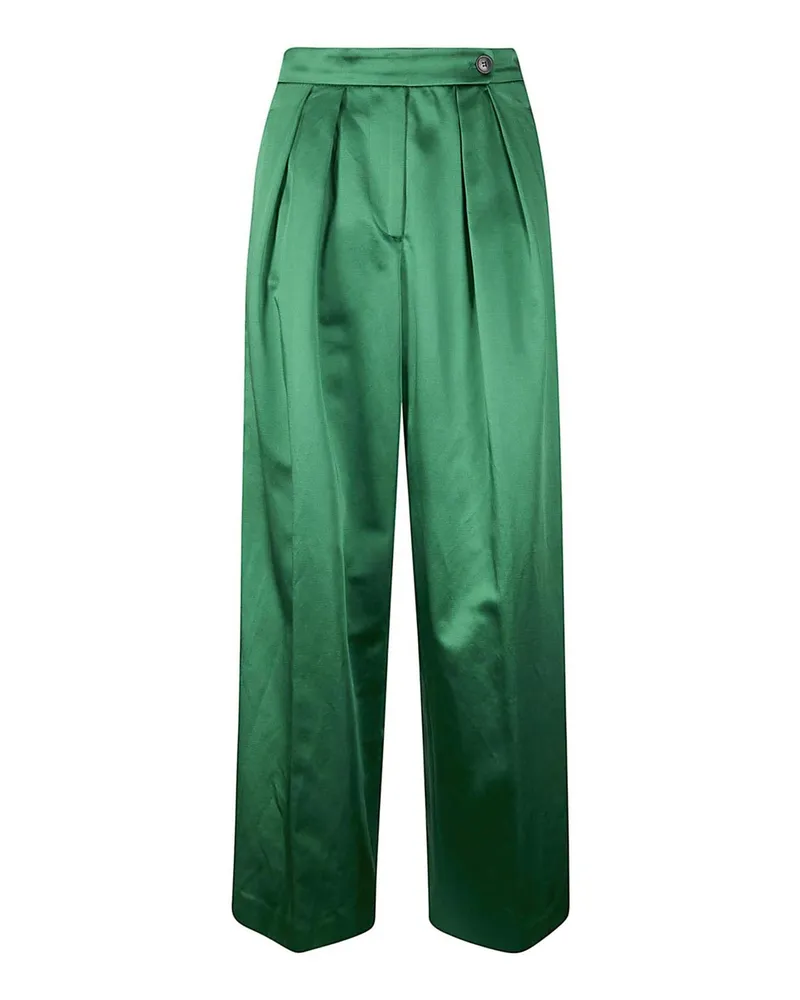 Dries van Noten Casual Hose - Grün Grün