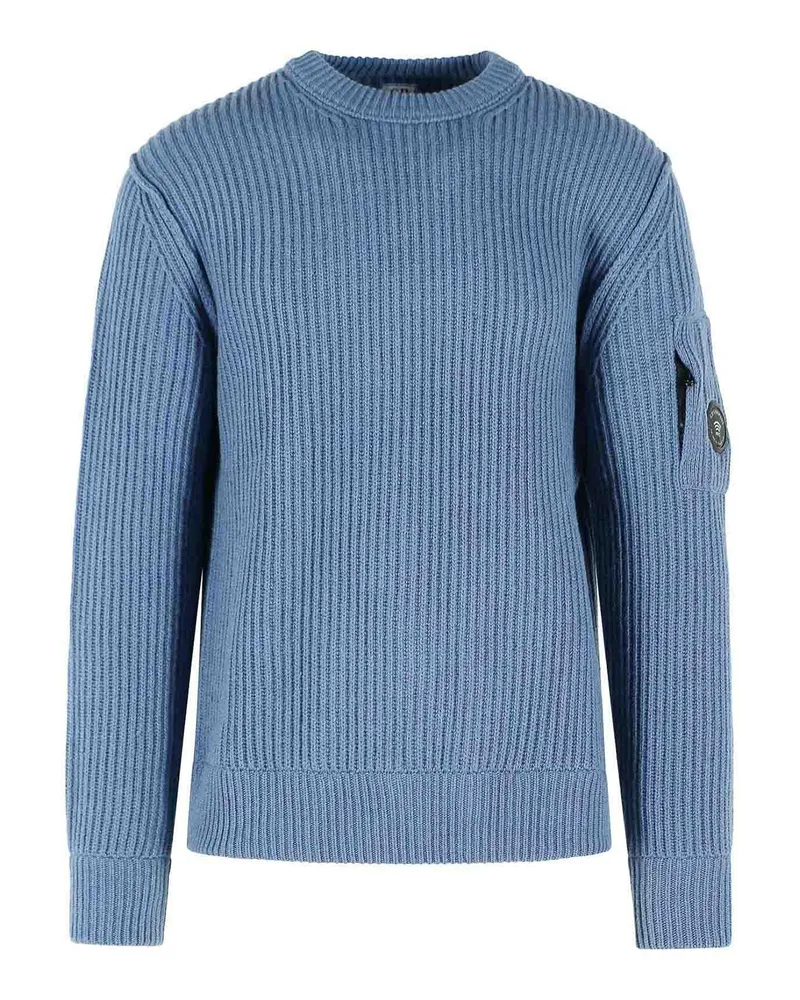 C.P. Company C. P. Company Rundhalspullover - Blau Blau