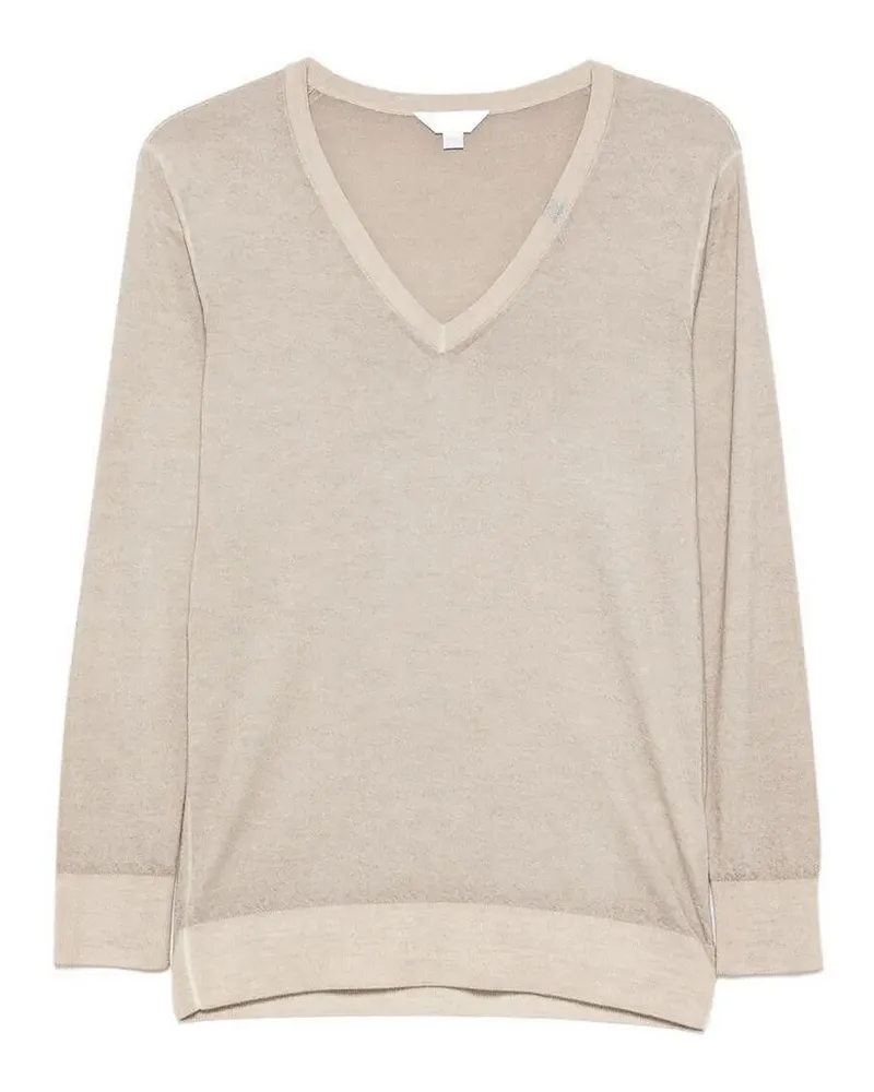 Malo V-Pullover - Beige Beige