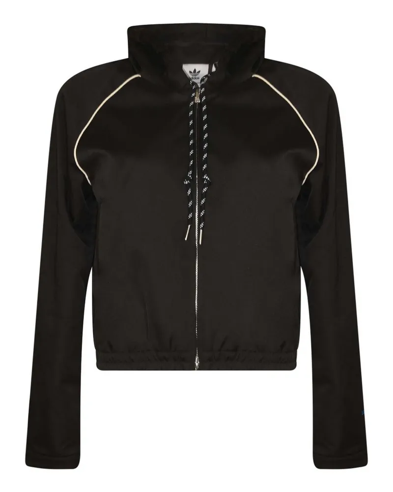 adidas Rundhalspullover - Schwarz Schwarz