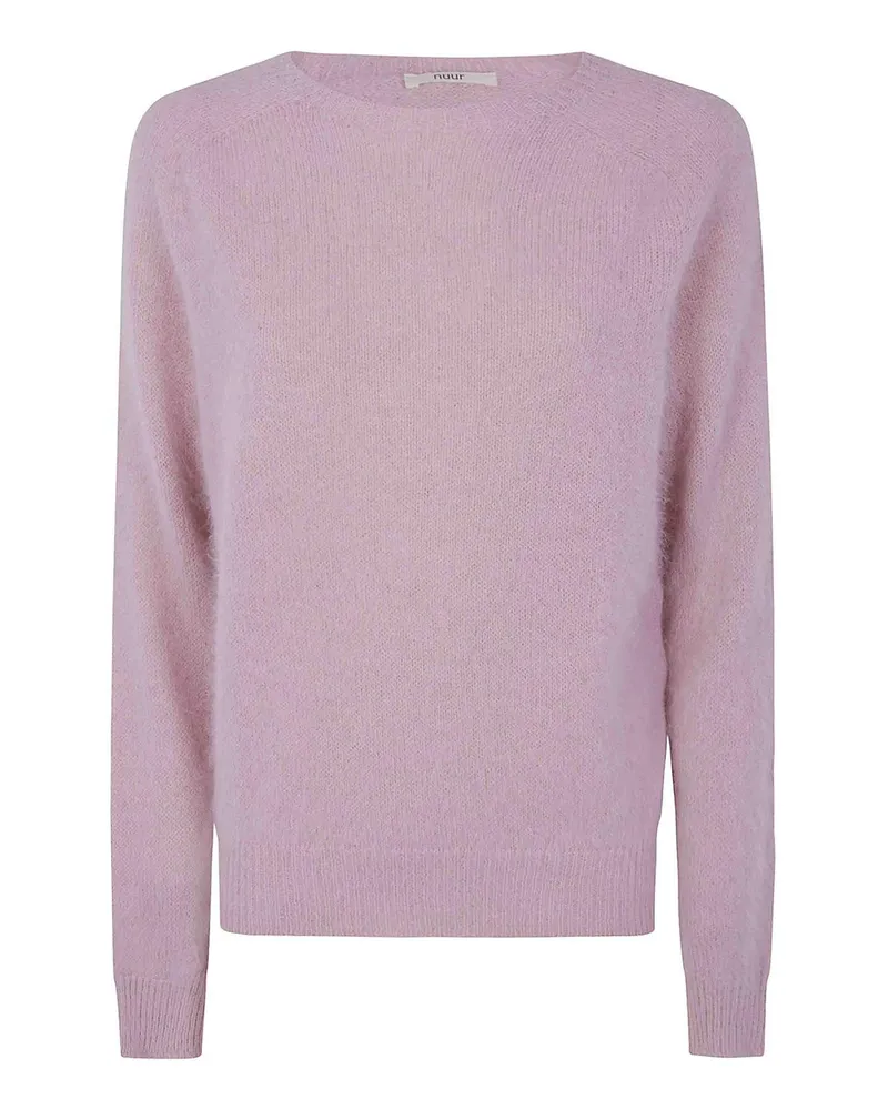 Nuur Rundhalspullover - Rosa Rosa