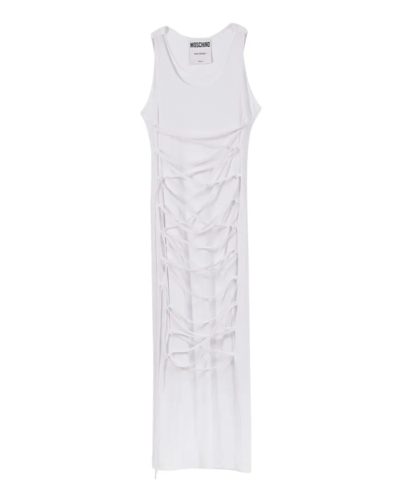 Moschino Abendkleid - Weiß Weiß