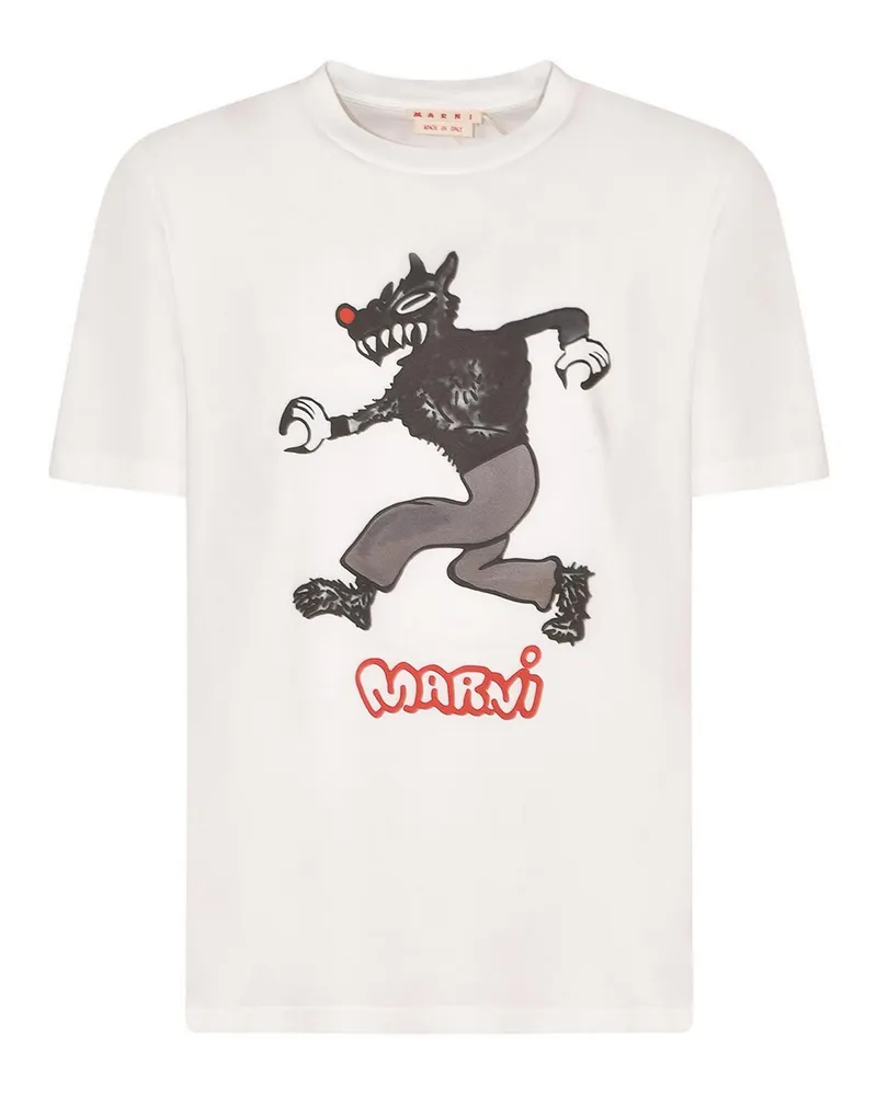 Marni T-Shirt - Weiß Weiß