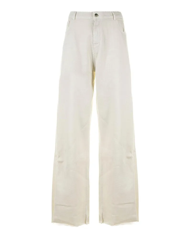 Kaos Bootcut Jeans - Beige Beige