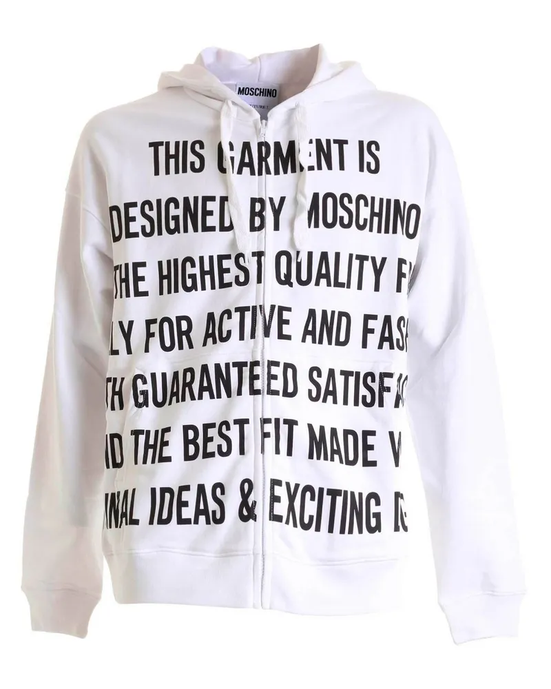Moschino Sweatshirt - Weiß Weiß
