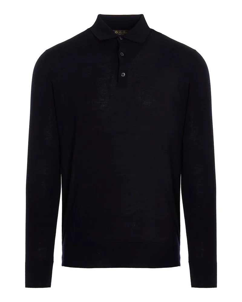 Loro Piana Rollkragenpullover - Blau Blau