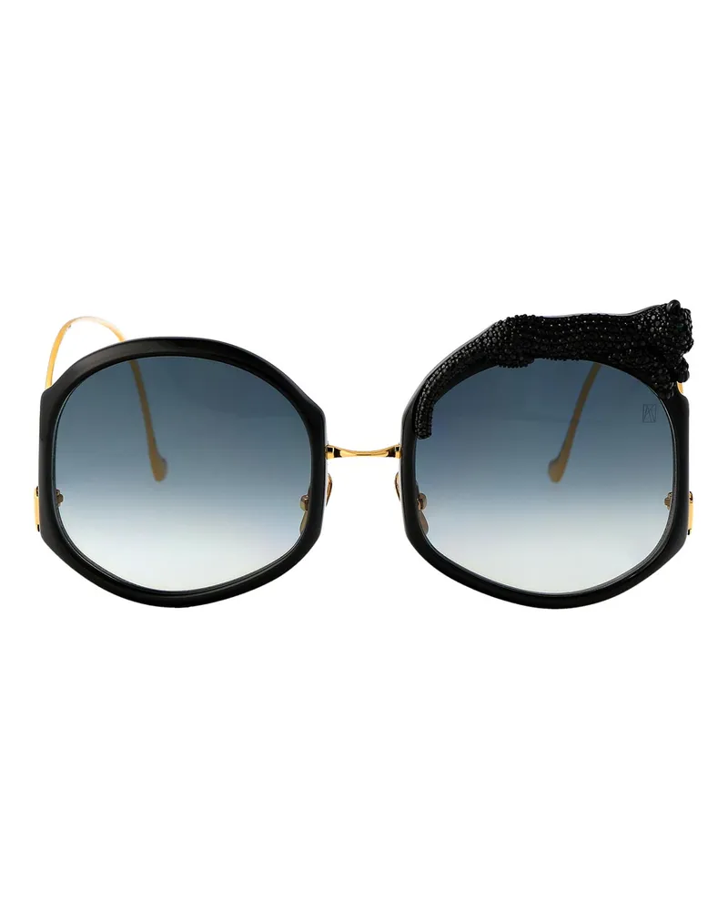 Anna-Karin Karlsson Sonnenbrille - Schwarz Schwarz