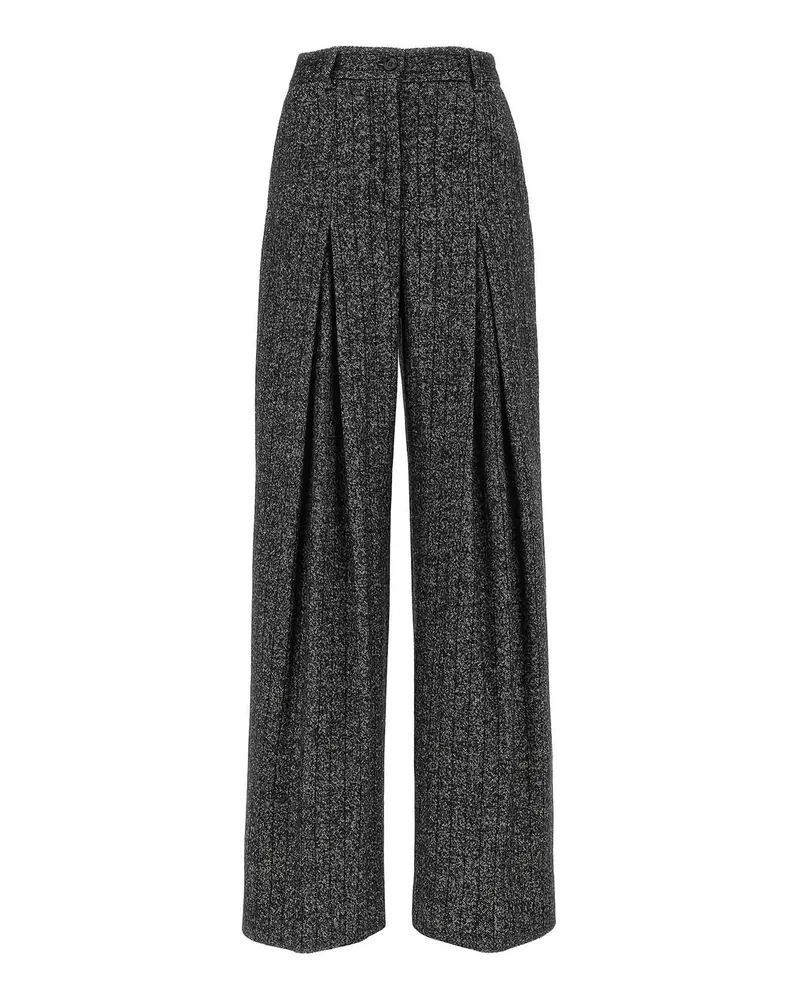Dolce & Gabbana Casual Hose - Weiß Grau