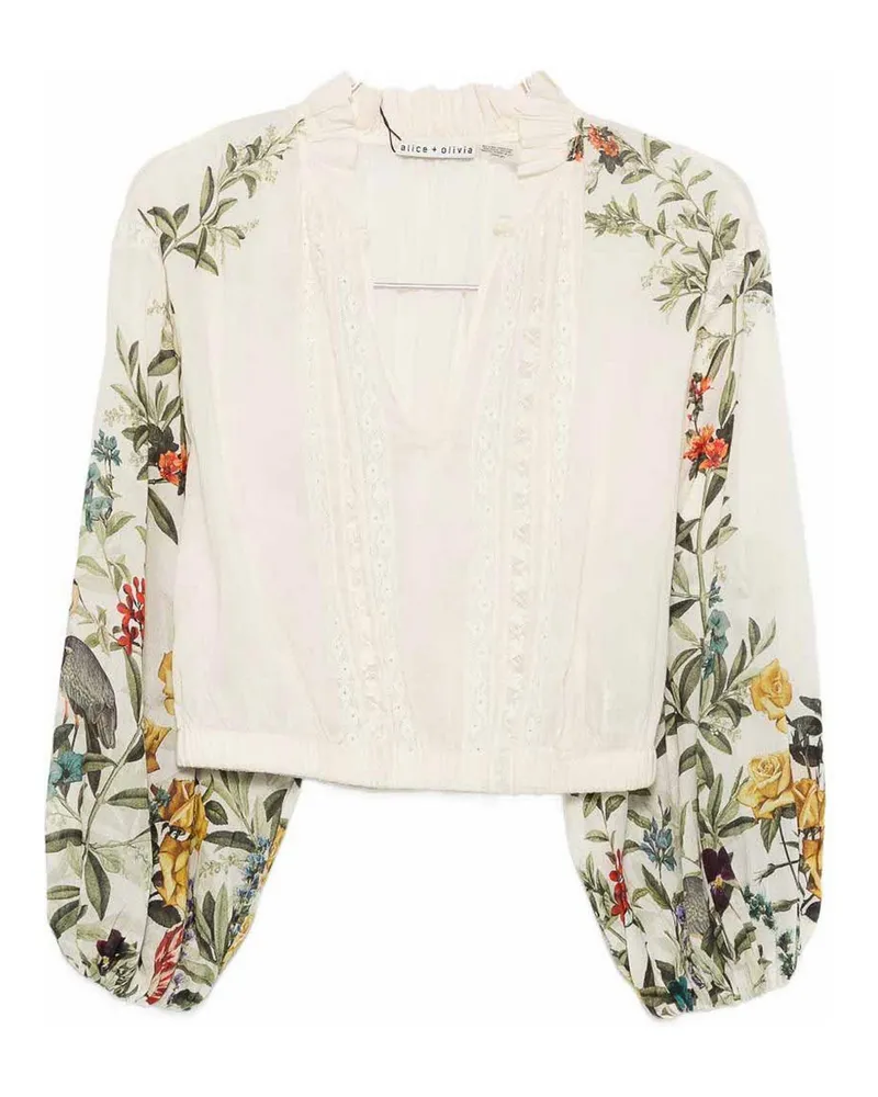 Alice + Olivia Bluse - Hellbeige Hellbeige