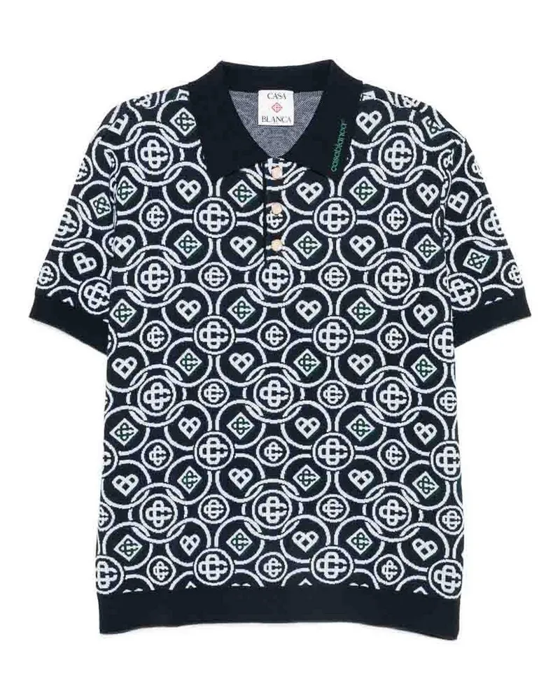 Casablanca Paris Poloshirt - Bunt Bunt