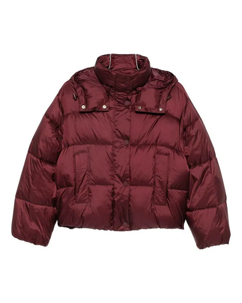 Twin-Set Rollkragenpullover - Bordeaux Dunkelrot