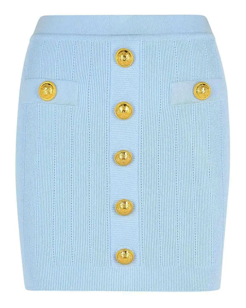 Balmain Minirock - Hellblau Hellblau