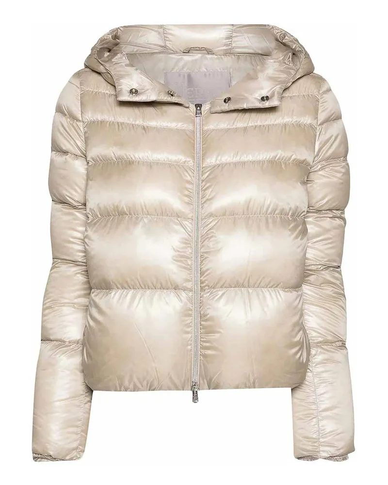 Herno Daunenjacke - Hellbeige Hellbeige