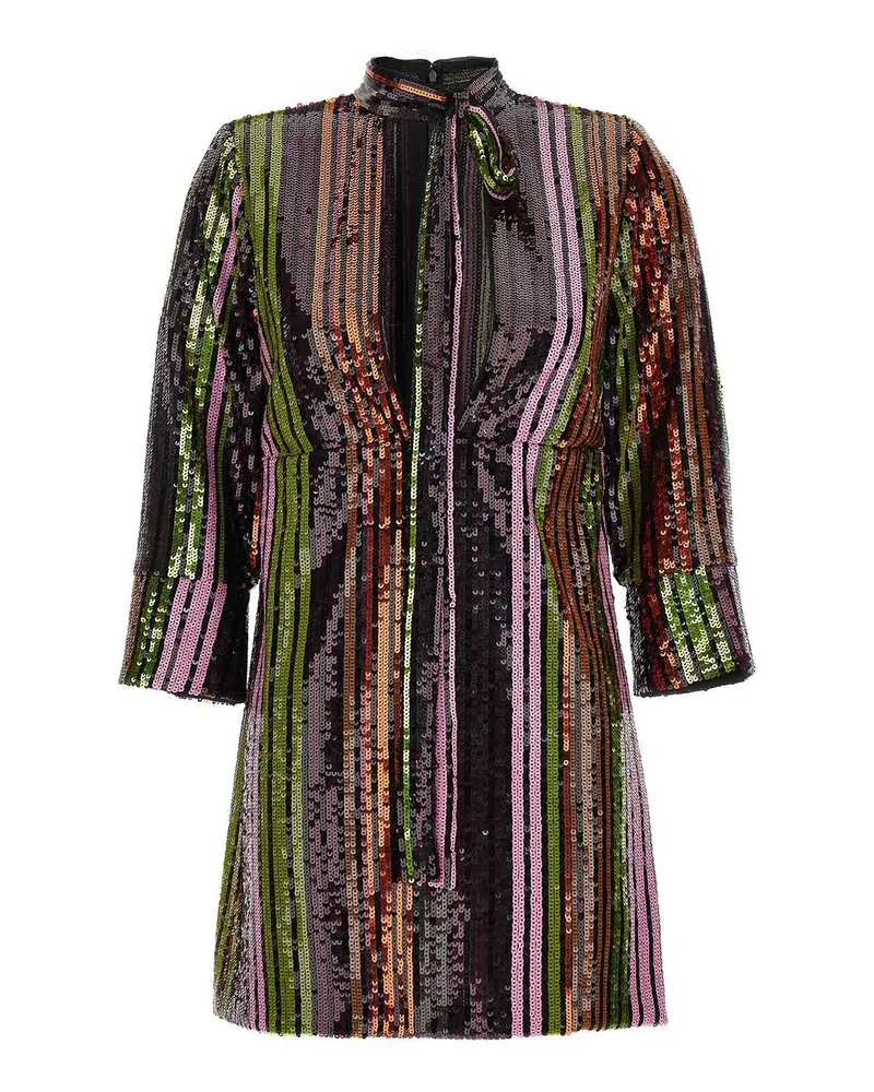 Dsquared2 Knielanges Kleid - Bunt Bunt