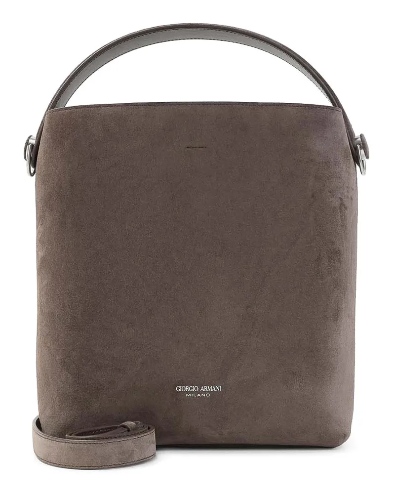 Giorgio Armani Schultertasche - Taupe Taupe