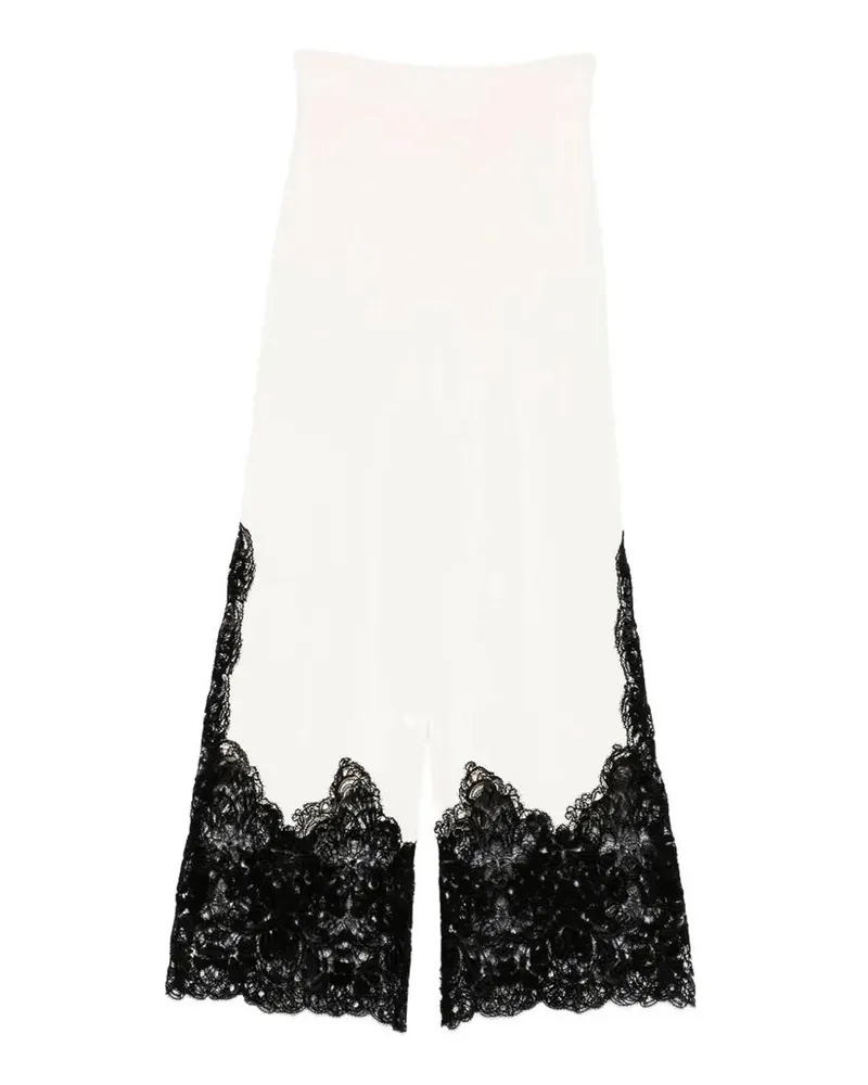 Ermanno Scervino Casual Hose - Weiß Weiß
