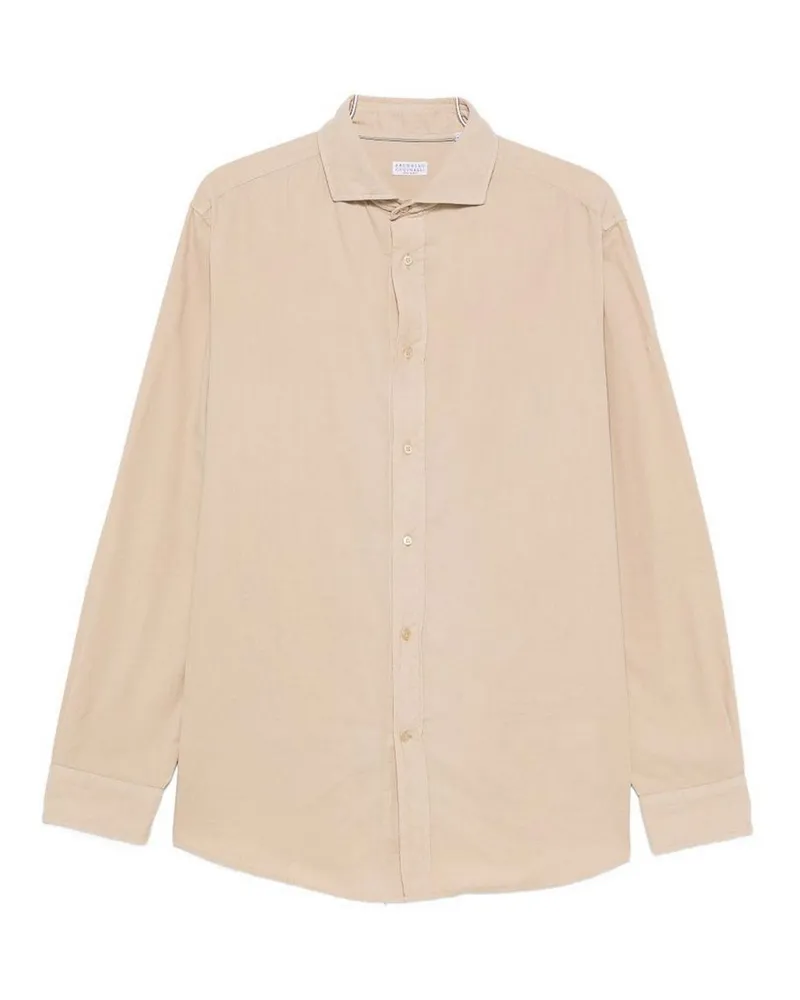 Brunello Cucinelli Hemd - Beige Beige