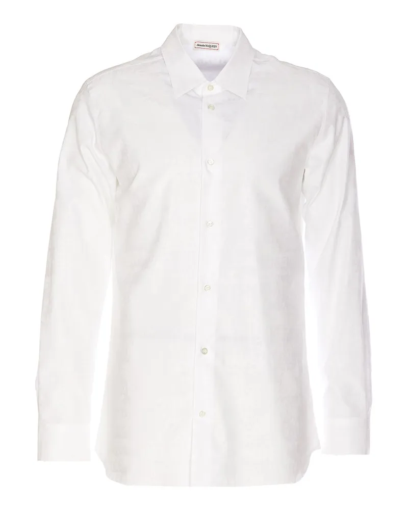 Alexander McQueen Hemd - Weiß Weiß