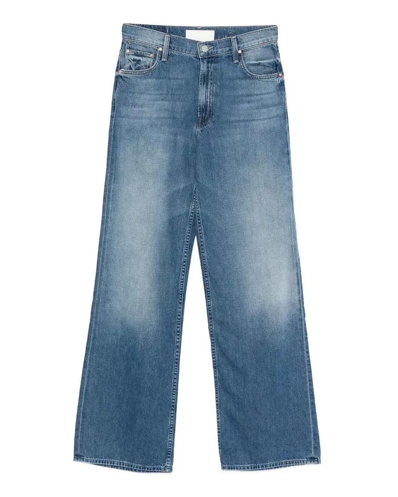 Mother Straight Leg Jeans - Blau Blau