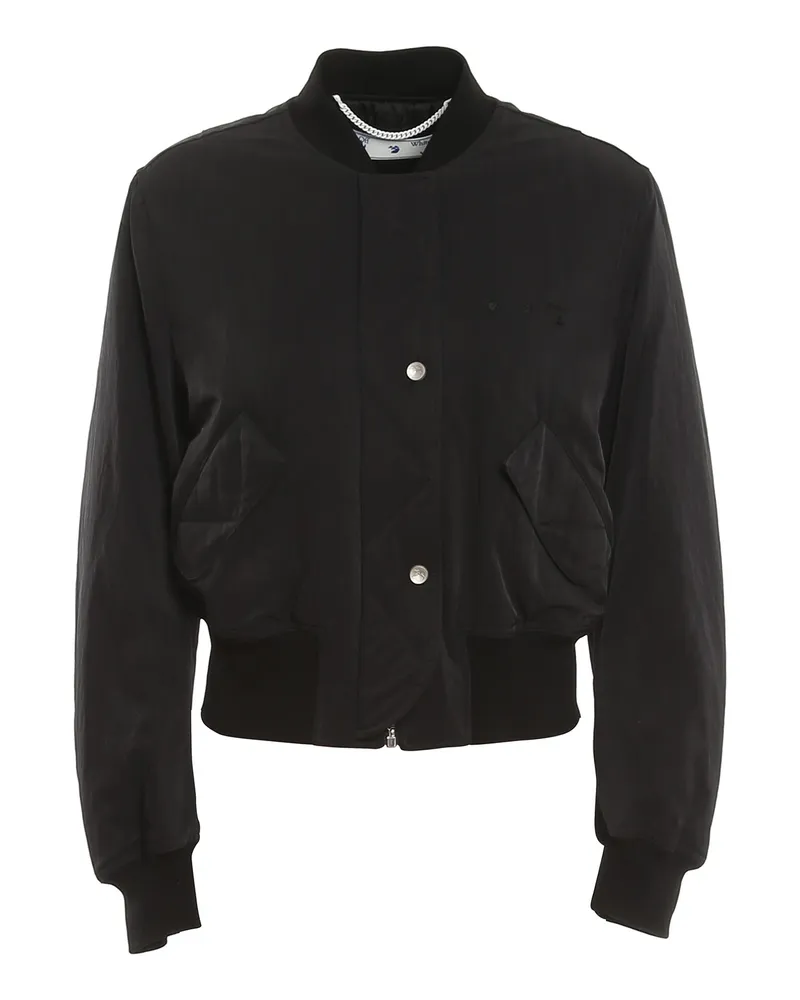 OFF-WHITE Bomberjacke - Schwarz Schwarz