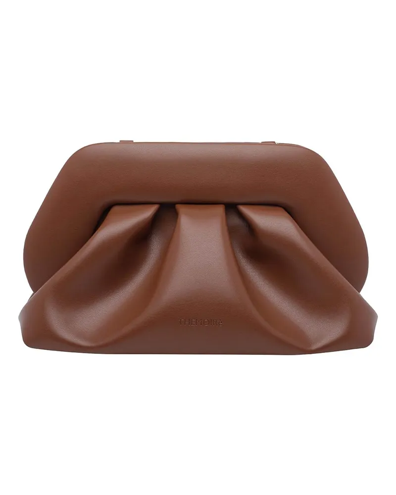 THEMOIRÈ Clutch - Braun Braun