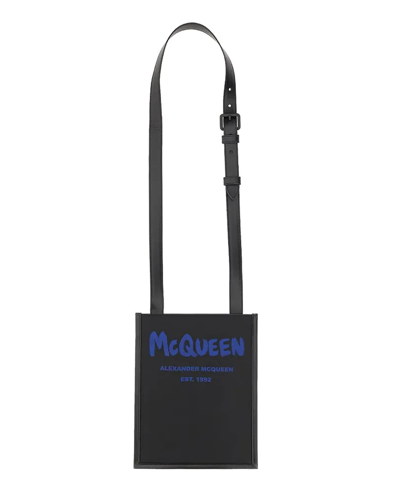 Alexander McQueen Umhängetasche - Schwarz Schwarz