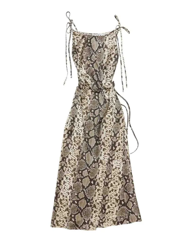 Acne Studios Maxikleid - Braun Braun
