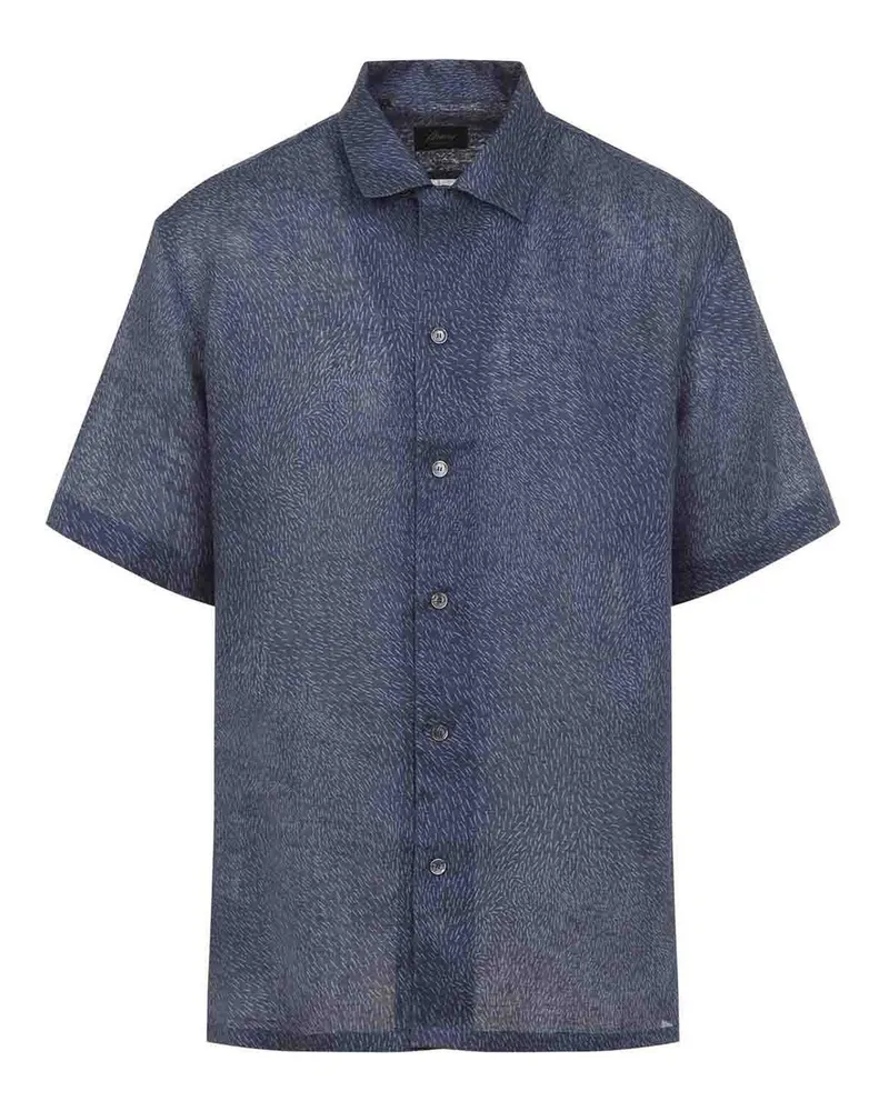 Brioni Hemd - Dunkelblau Dunkelblau