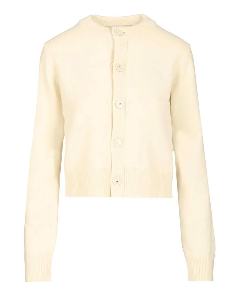 AMI Paris Cardigan - Weiß Weiß