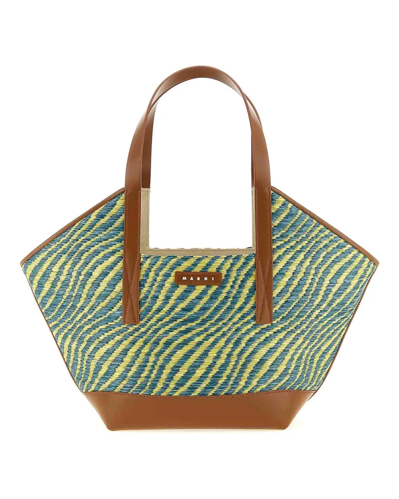 Marni Shopper - Grün Grün
