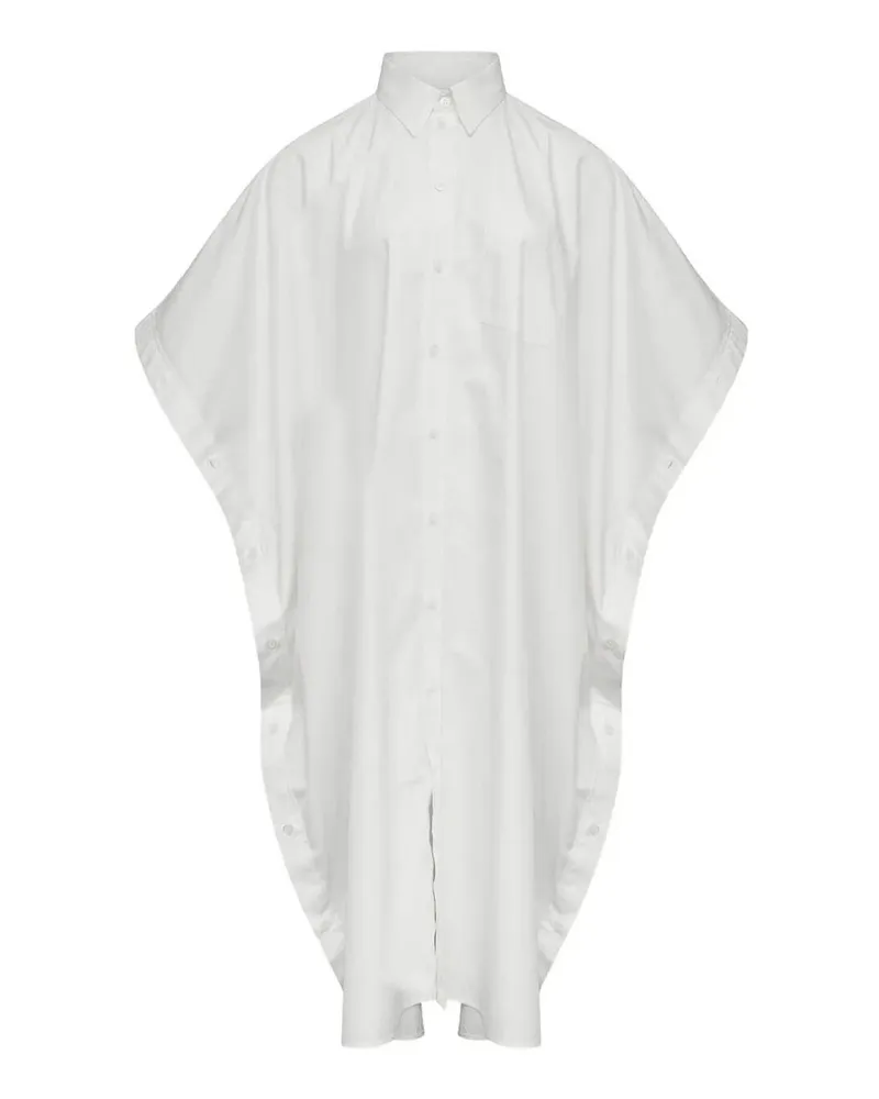 Maison Margiela Knielanges Kleid - Weiß Weiß