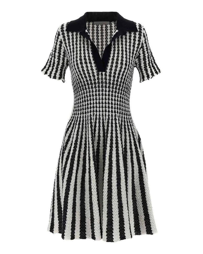 Antonino Valenti Knielanges Kleid - Weiß Weiß