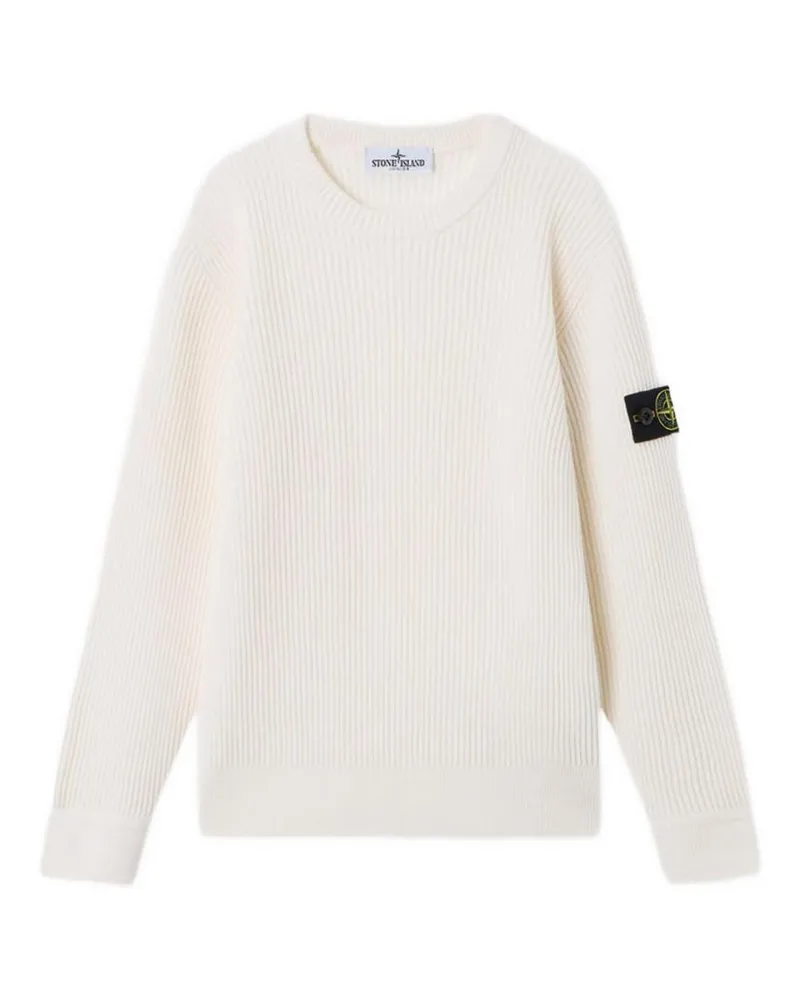 Stone Island Sweatshirt - Weiß Weiß