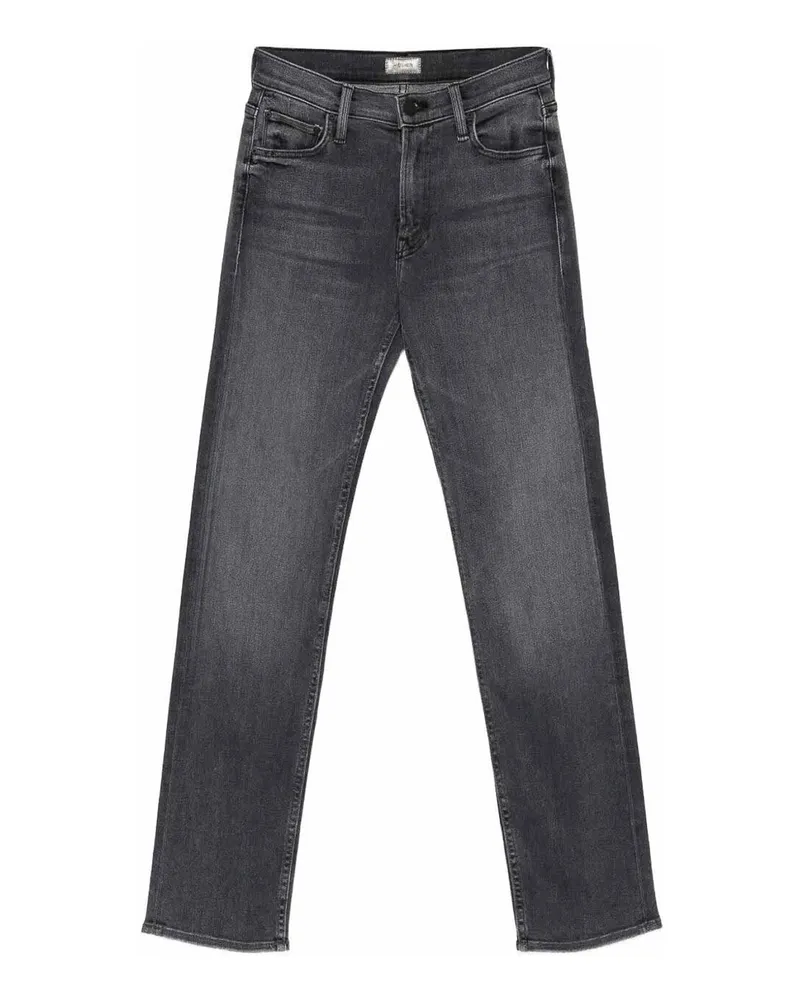 Mother Straight Leg Jeans - Grau Grau