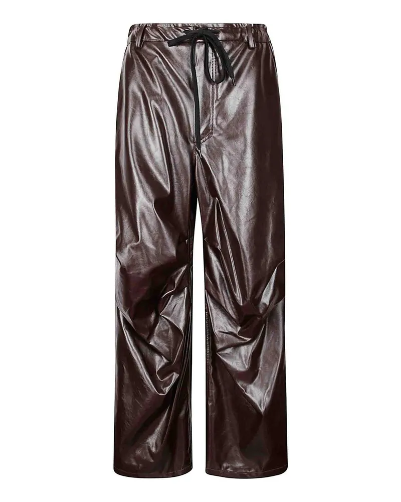 Maison Margiela Casual Hose - Bordeaux Bordeaux