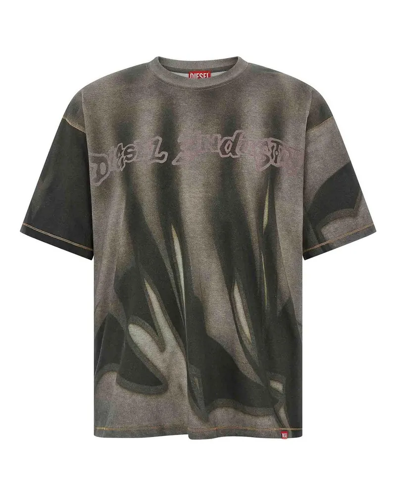 Diesel T-Shirt - Grau Grau