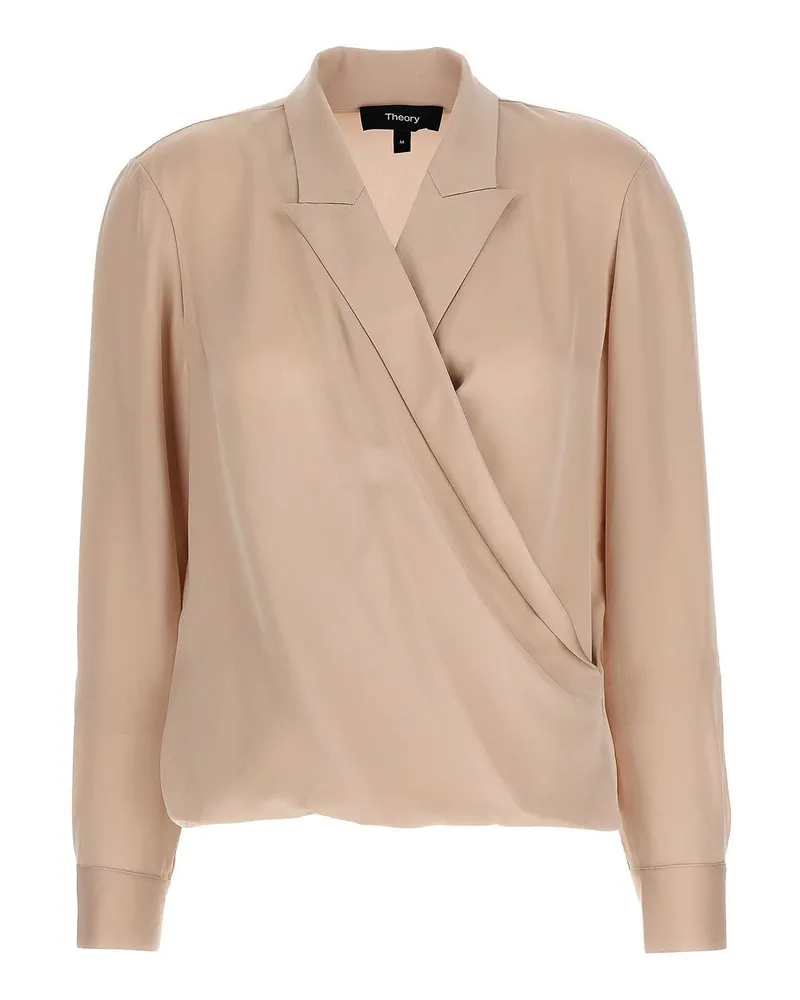 Theory Bluse - Nude Nude