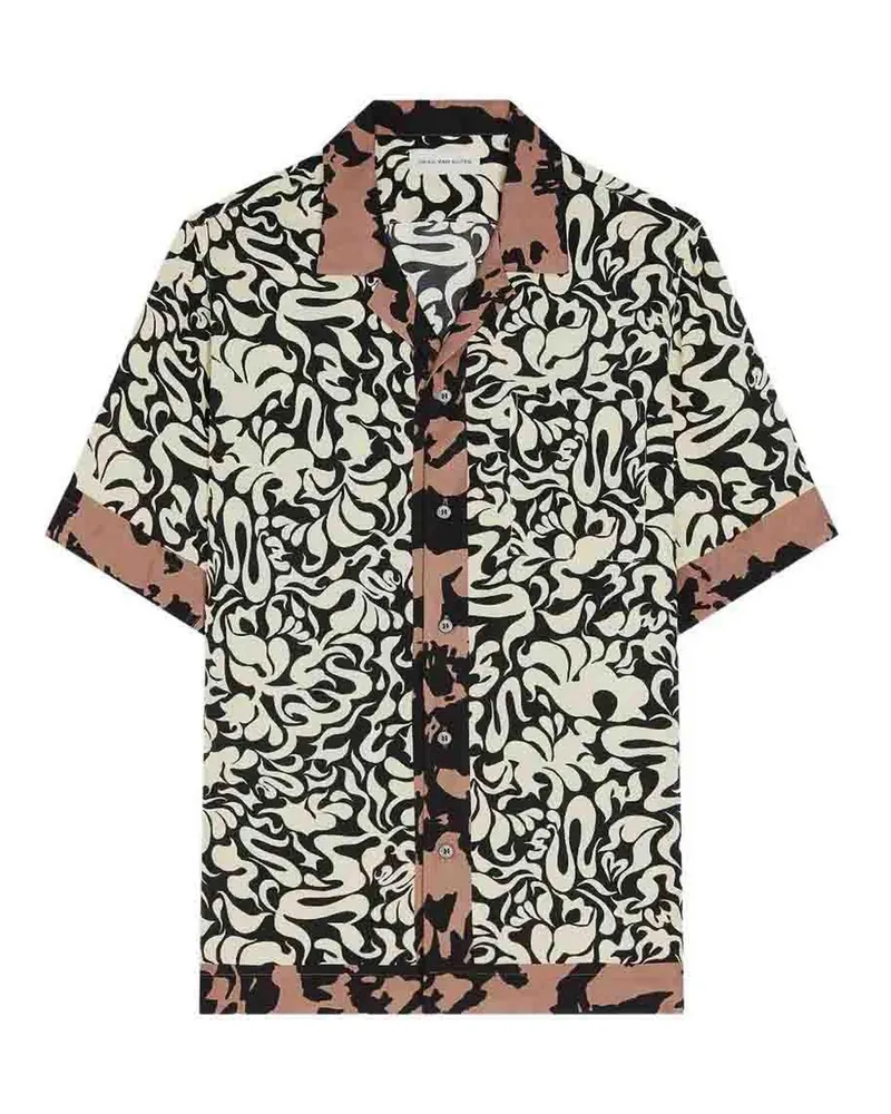 Dries van Noten Hemd - Schwarz Schwarz