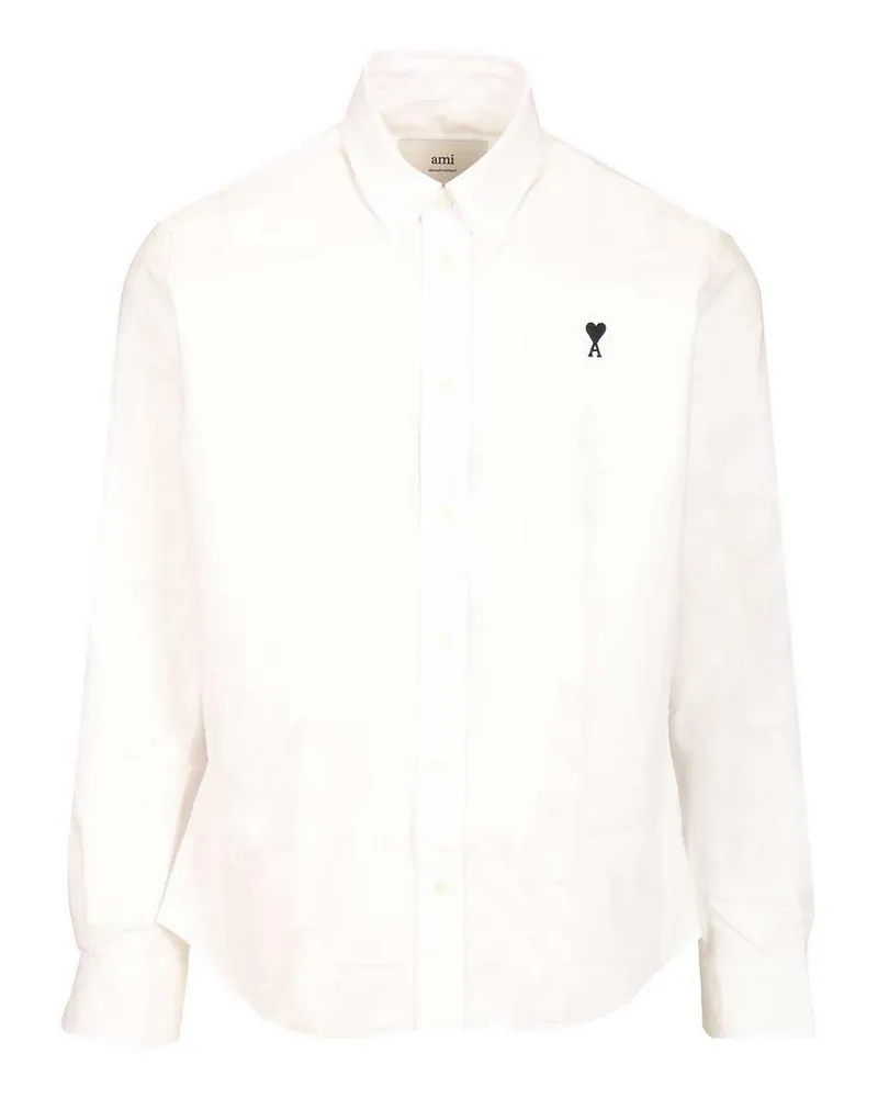 AMI Paris Hemd - Weiß Weiß