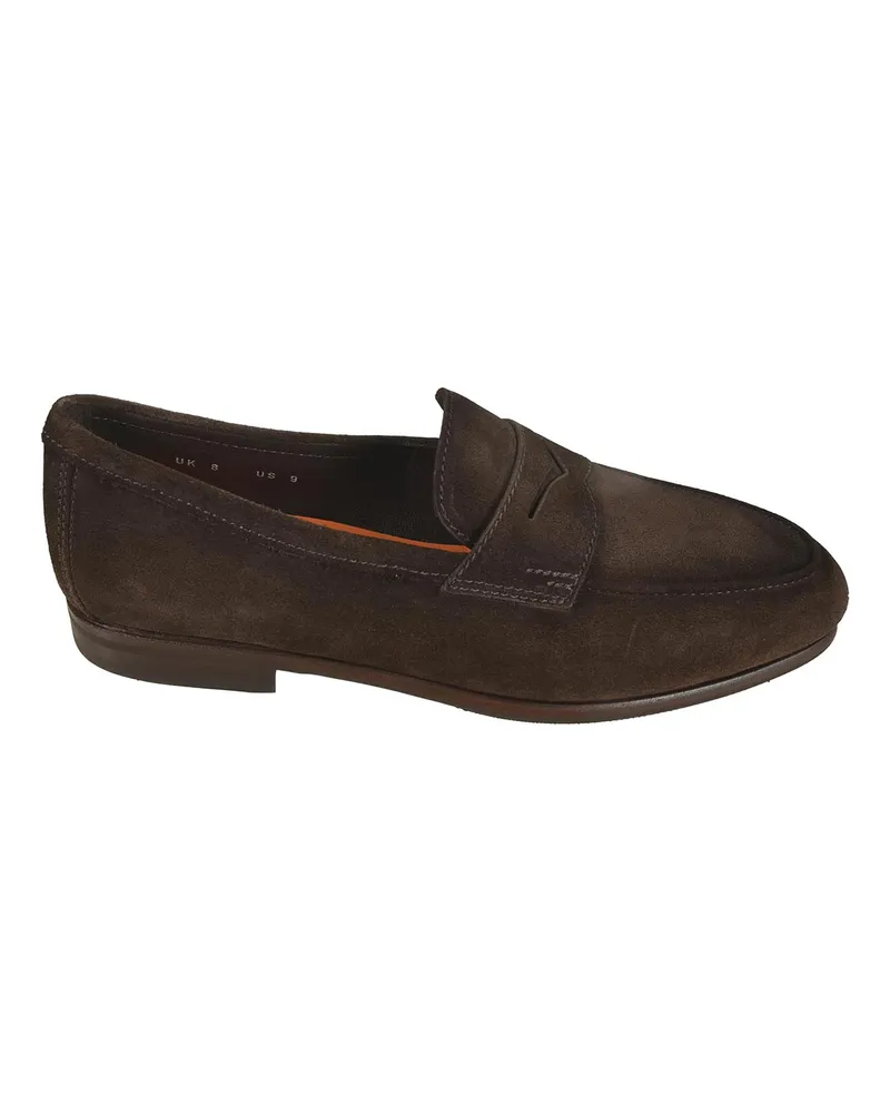 Santoni Mokassins - Schwarz