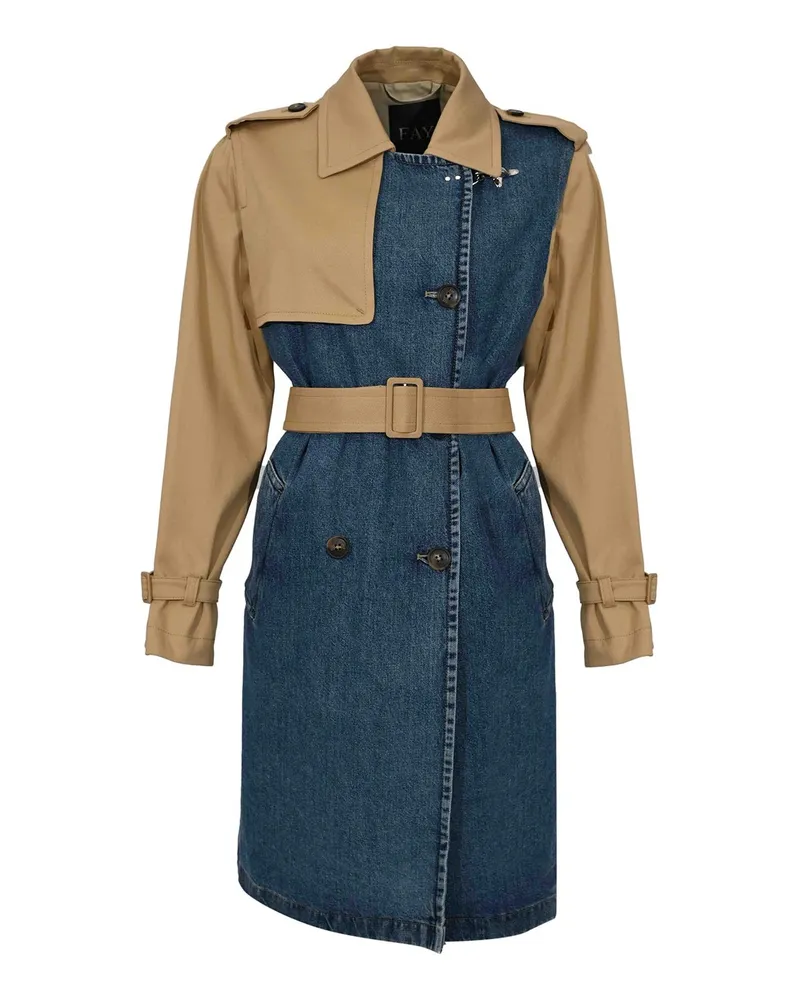 Fay Trenchcoat - Blau Blau
