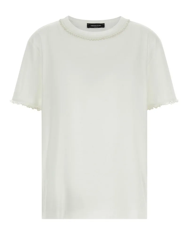Fabiana Filippi T-Shirt - Weiß Weiß