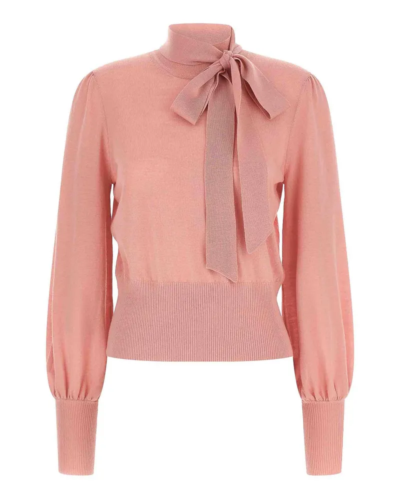 Zimmermann Rundhalspullover - Nude Nude